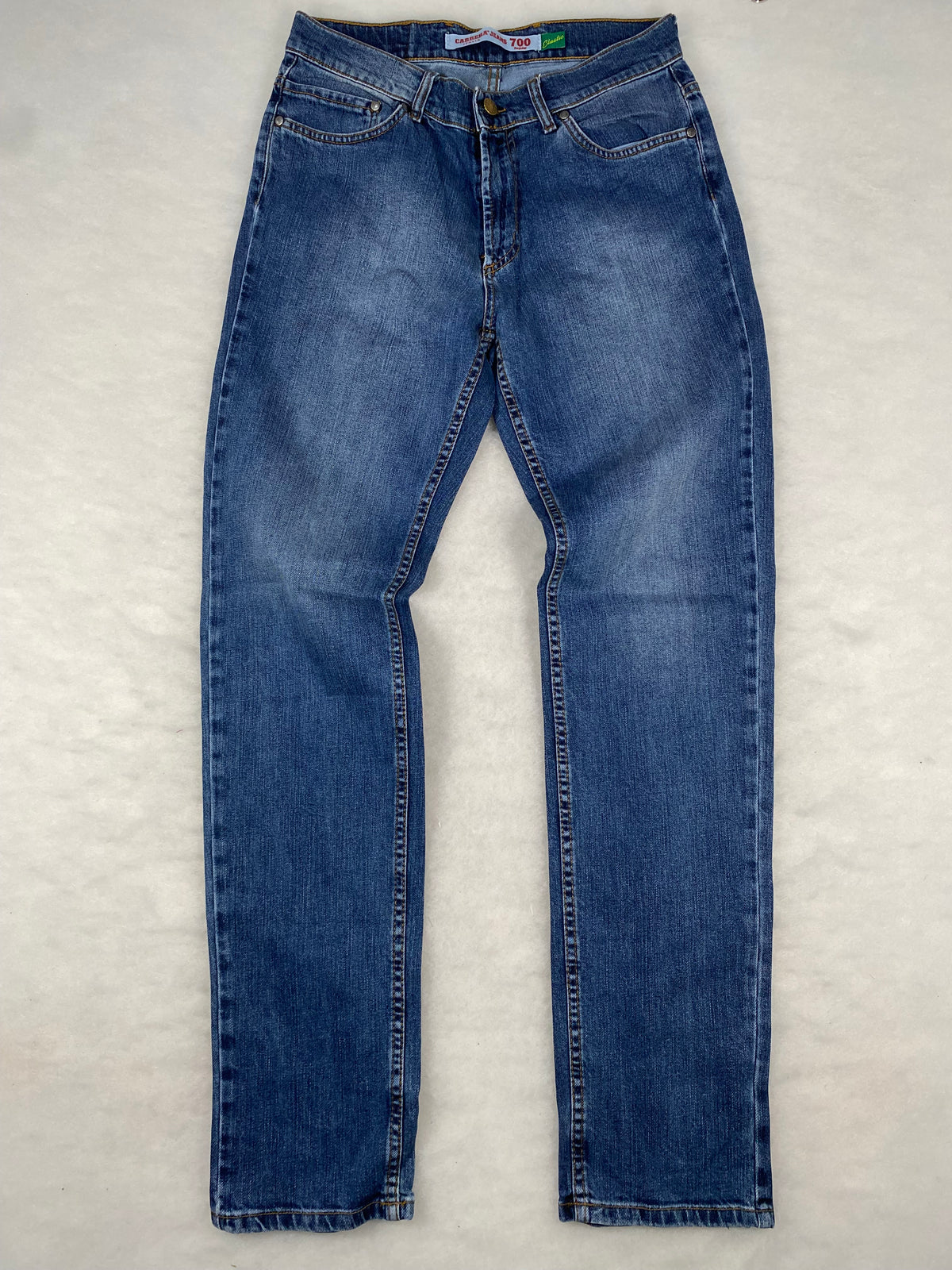 Jeans Carrera 700 blu vintage – Unisex Taglia M