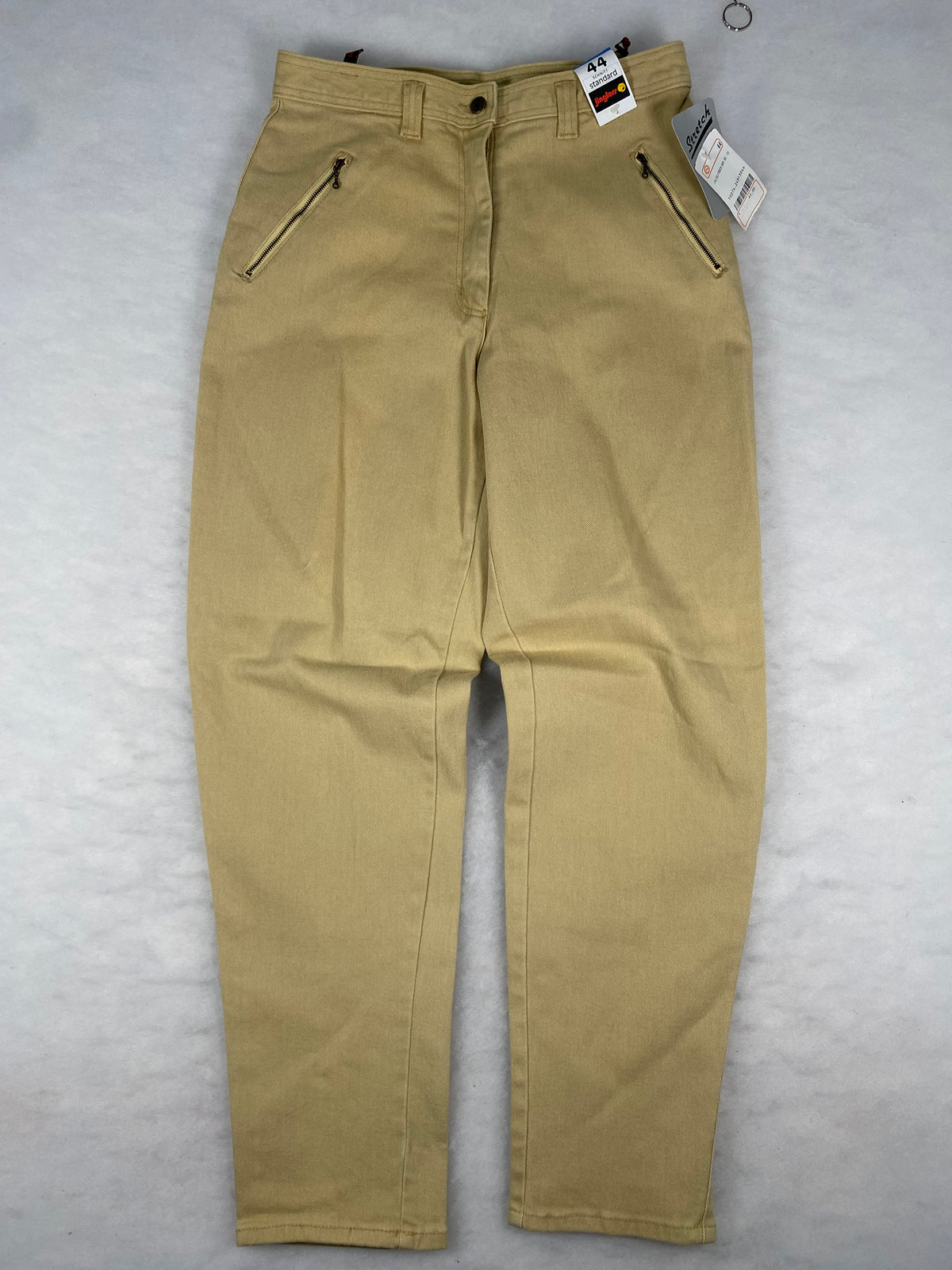 Pantaloni chino Jinglers beige vintage – Uomo Taglia M (IT 44)