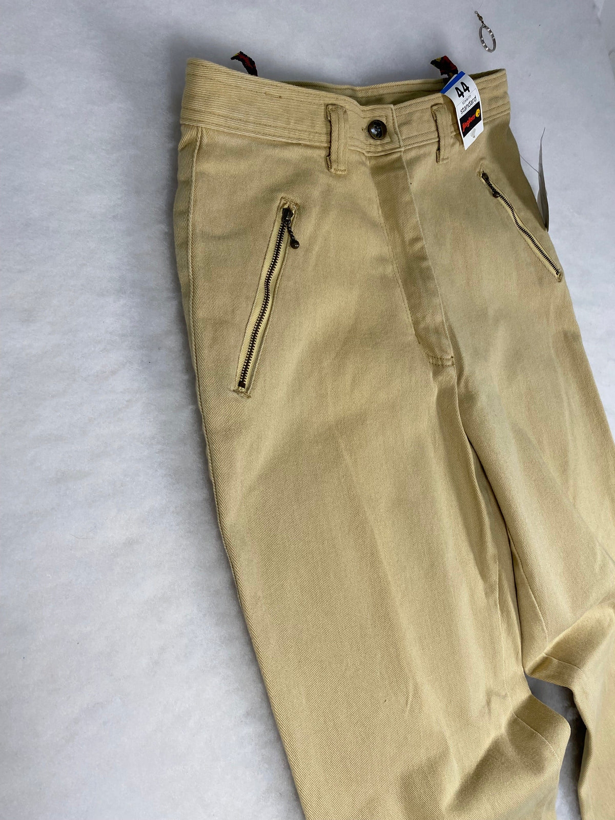 Pantaloni chino Jinglers beige vintage – Uomo Taglia M (IT 44)