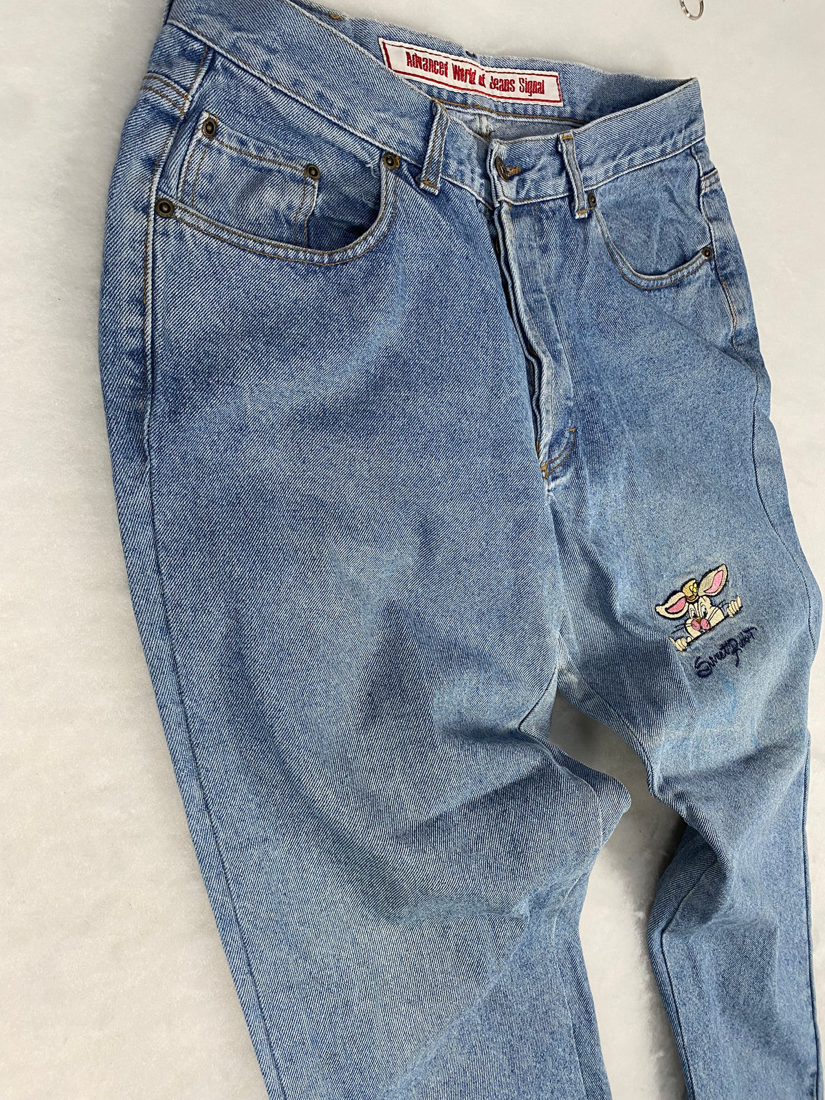 Jeans Casucci blu chiaro vintage – Unisex Taglia L (W32)