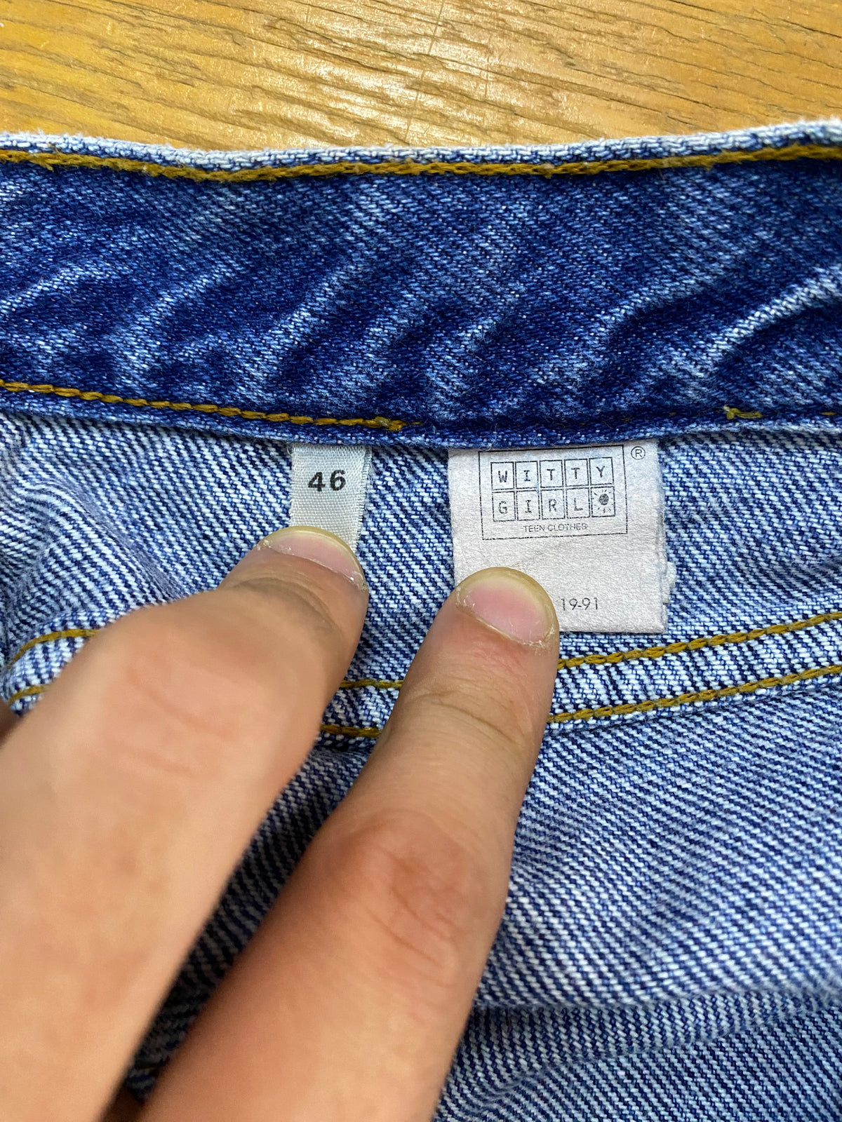 Jeans Wrangler blu – Unisex Taglia L (IT 46)