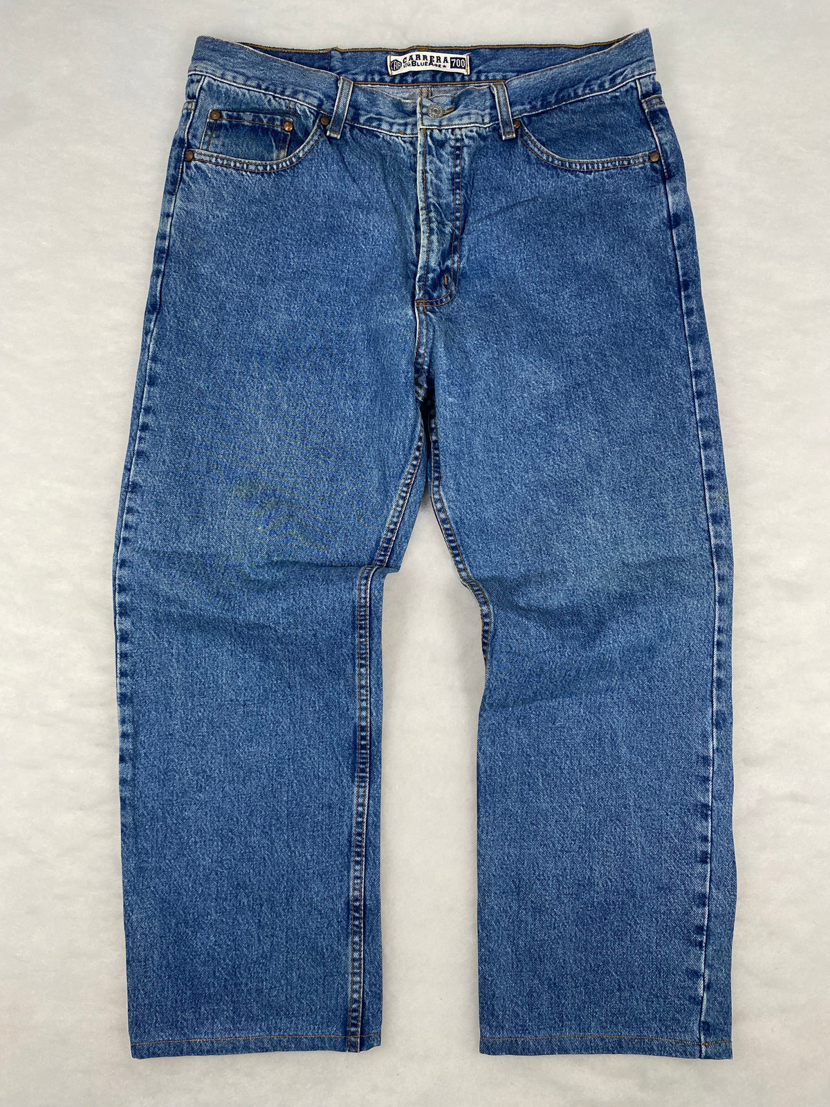 Jeans Carrera blu vintage – Unisex Taglia 2XL (IT 54)