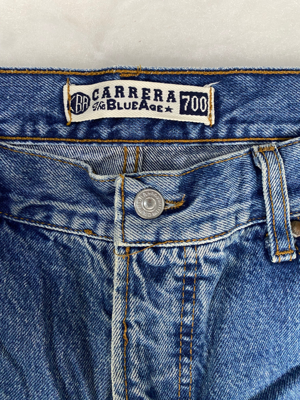 Jeans Carrera blu vintage – Unisex Taglia 2XL (IT 54)