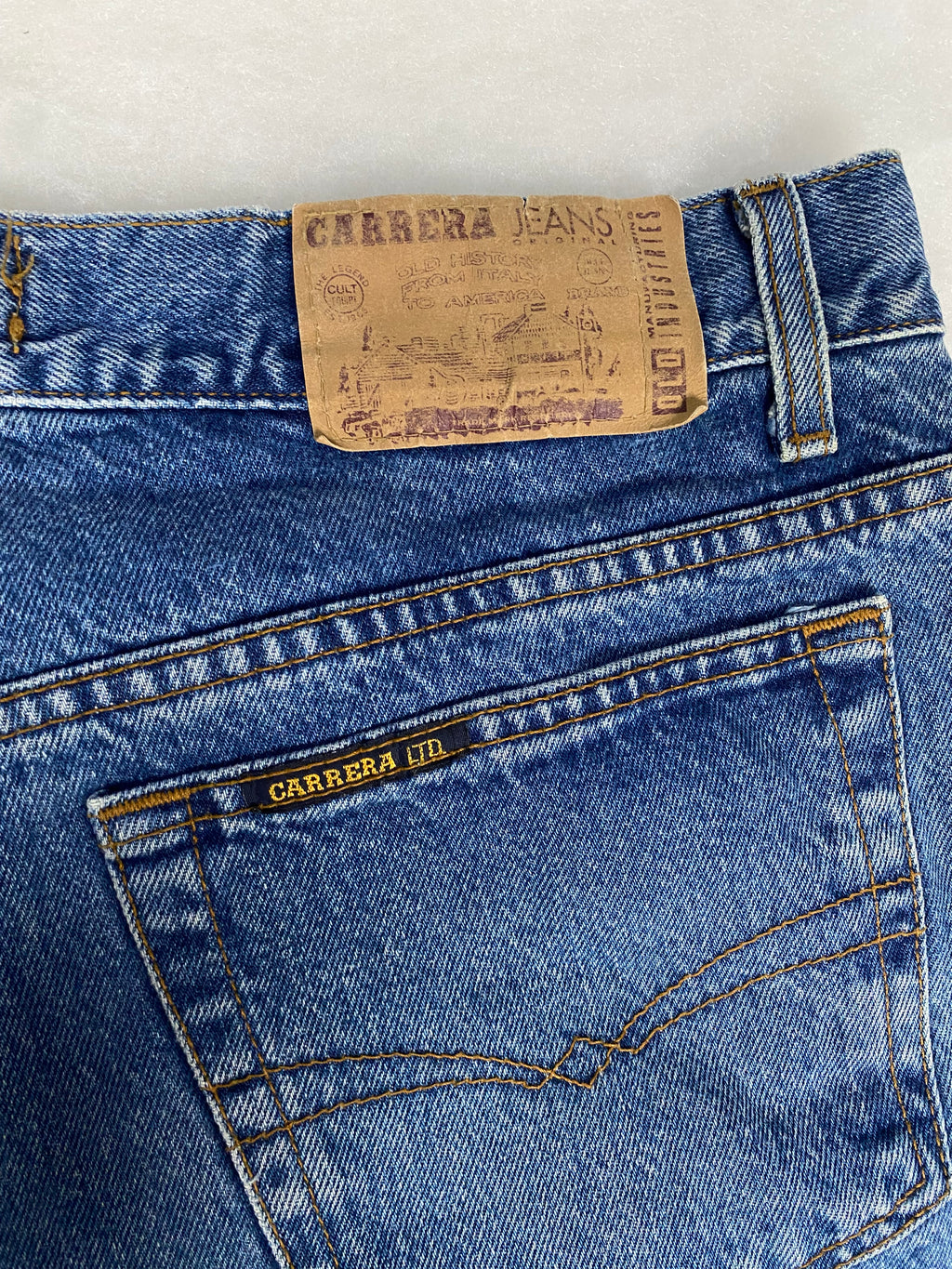 Jeans Carrera blu vintage – Unisex Taglia 2XL (IT 54)