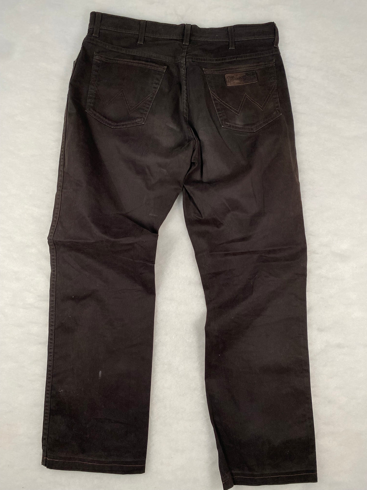 Jeans Wrangler Texas marroni – Unisex Taglia XL (W35 L34)