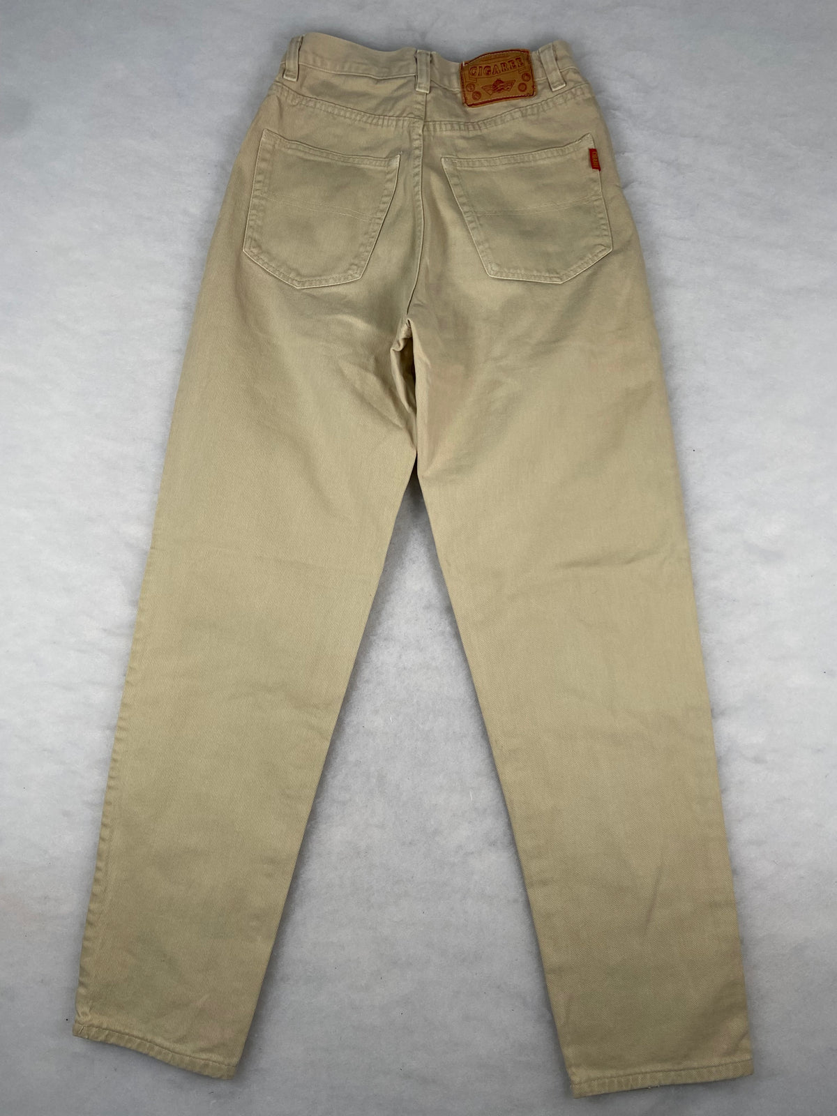 Jeans Cigaree beige vintage – Unisex Taglia S