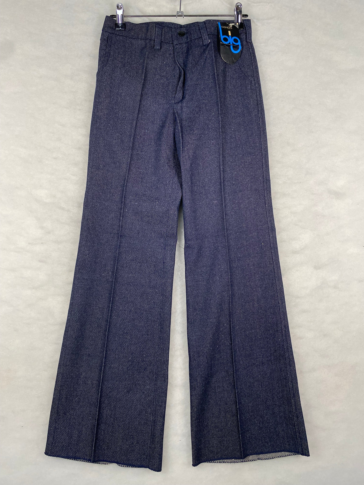 Pantaloni Big Fashion blu vintage – Donna Taglia S