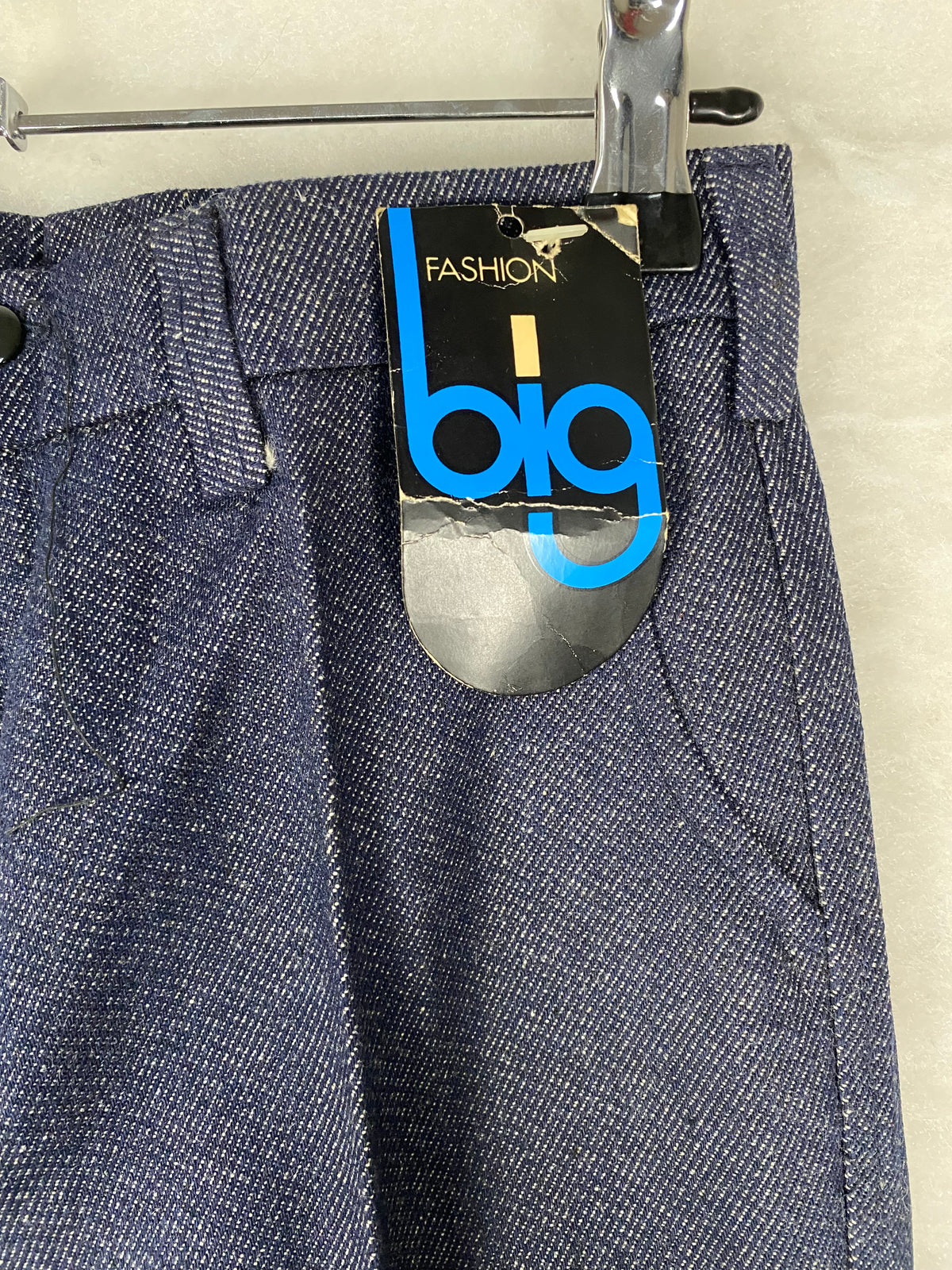 Pantaloni Big Fashion blu vintage – Donna Taglia S