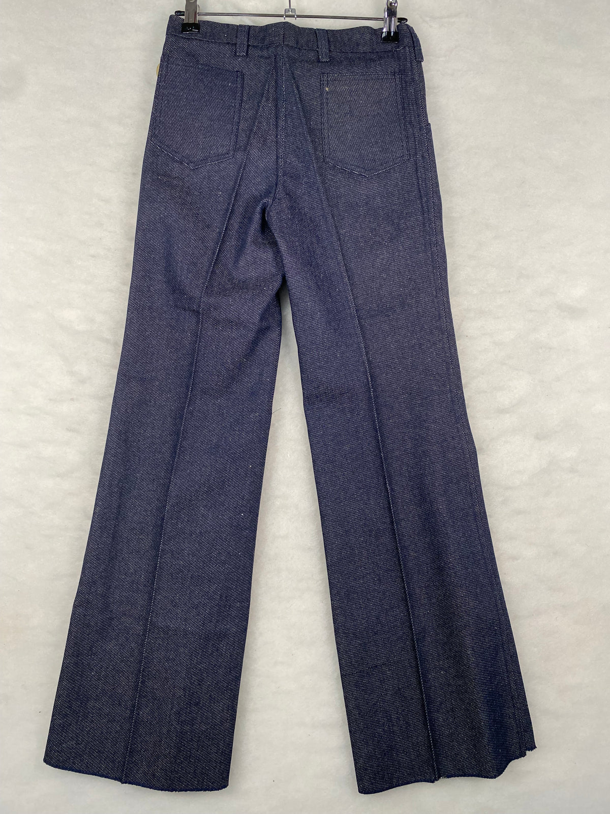 Pantaloni Big Fashion blu vintage – Donna Taglia S
