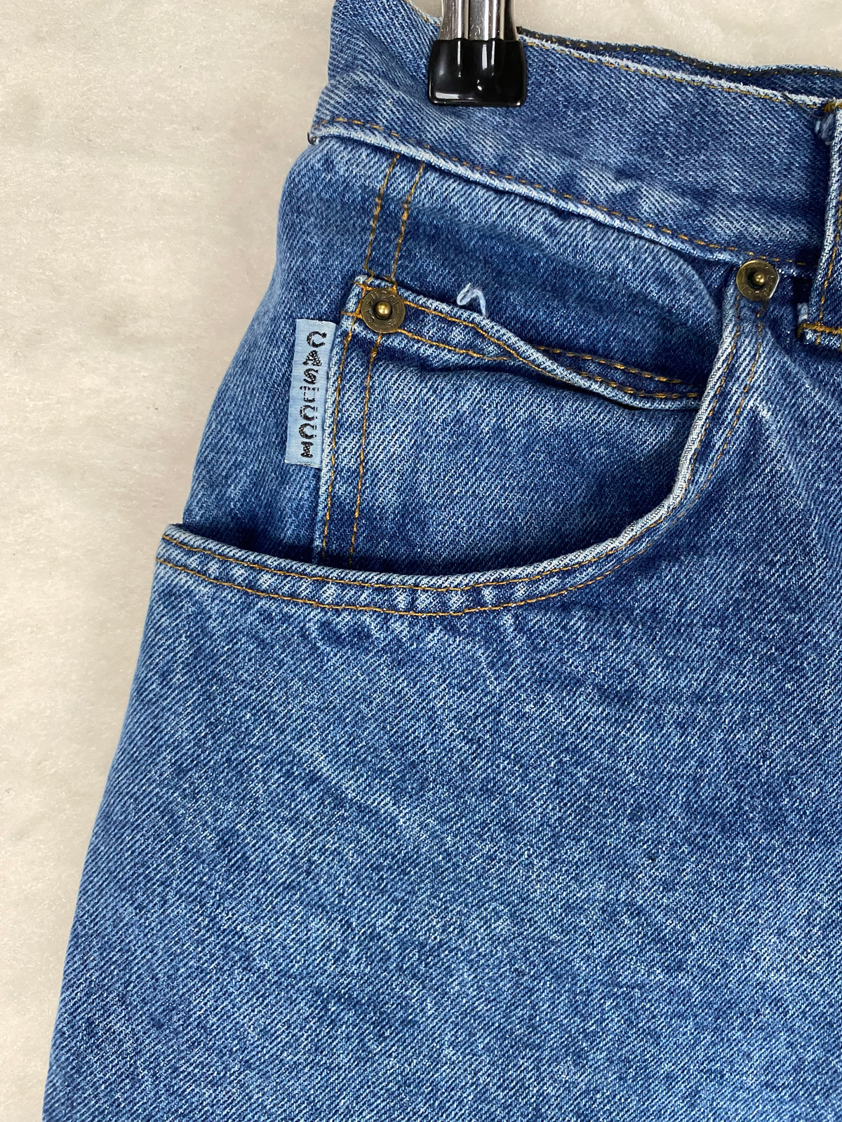 Jeans Castor blu vintage – Unisex Taglia S (IT 44)