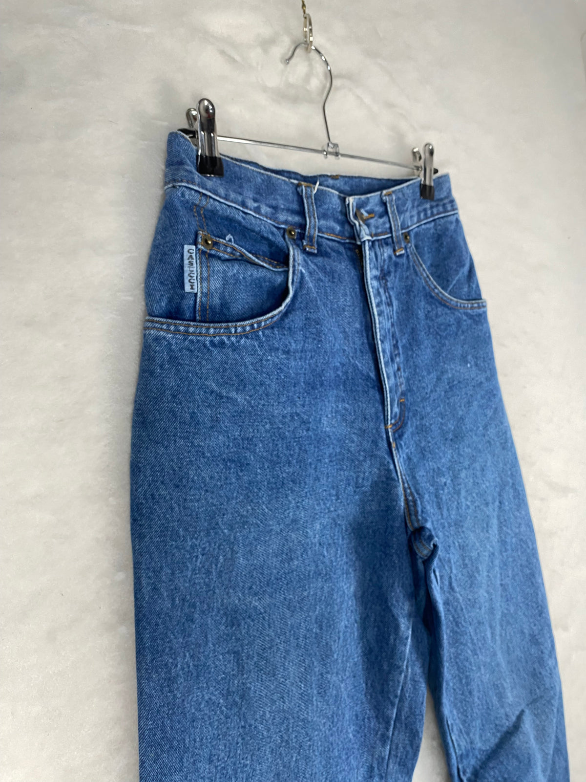Jeans Castor blu vintage – Unisex Taglia S (IT 44)