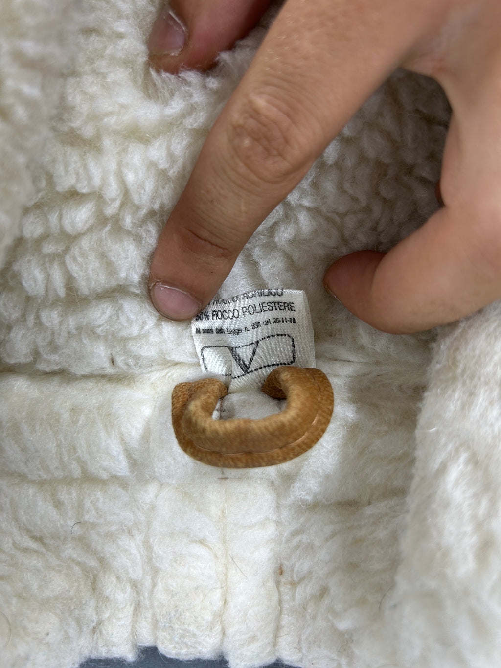 Giubbotto trapuntato effetto pelle con interno in pile vintage – Uomo Taglia L