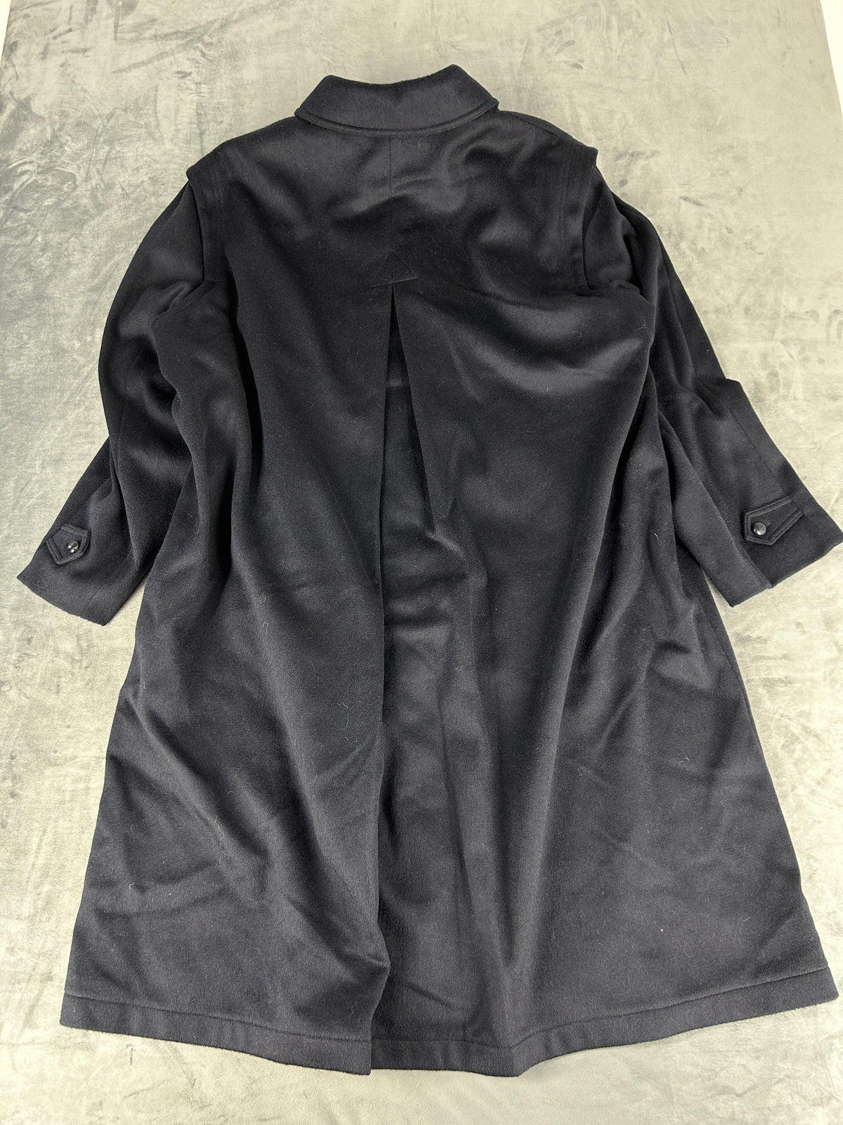 Cappotto car coat blu navy vintage – Uomo Taglia L