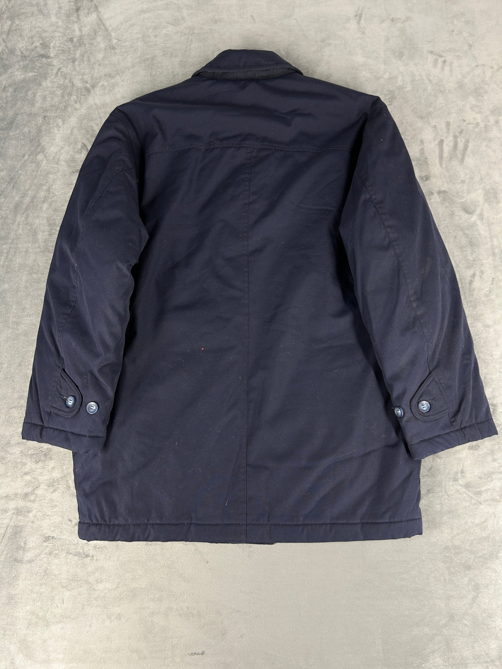 Giaccone field imbottito blu navy European Project vintage – Uomo Taglia L